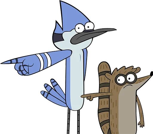 Sticker «Regular Show-1»