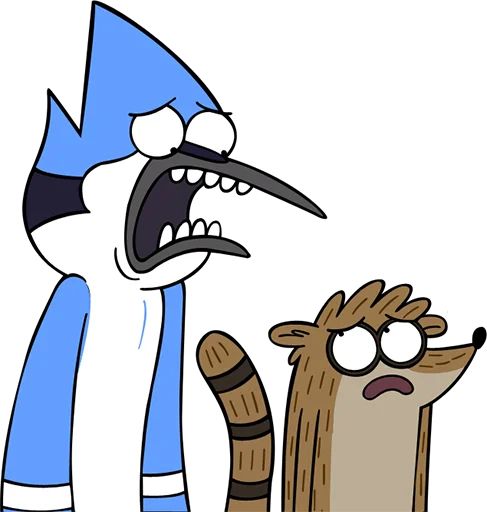 Sticker «Regular Show-11»