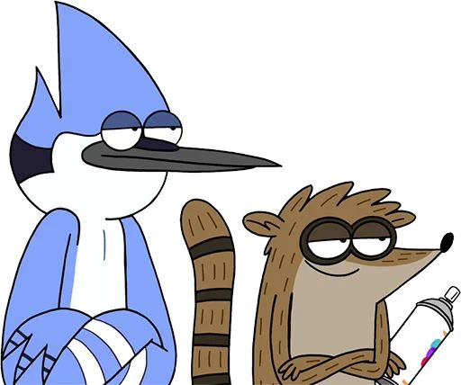 Sticker «Regular Show-7»