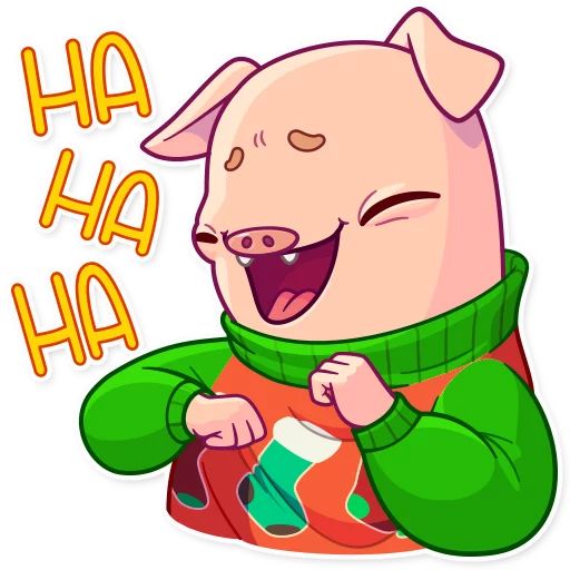 Sticker «Mr. Piggy-1»