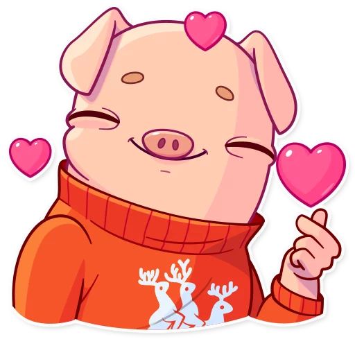 Sticker «Mr. Piggy-2»