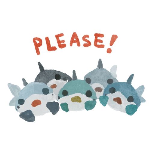 Sticker «Toy Shark-3»