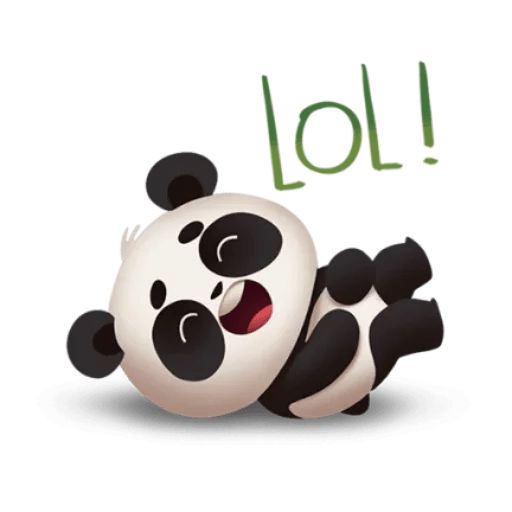 Sticker «Panda-7»