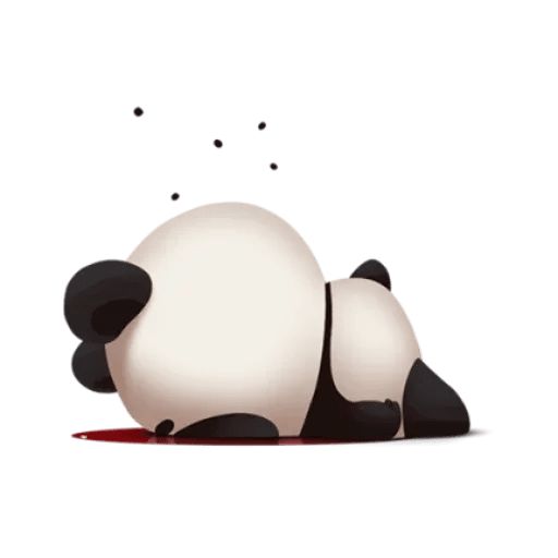 Sticker «Panda-9»