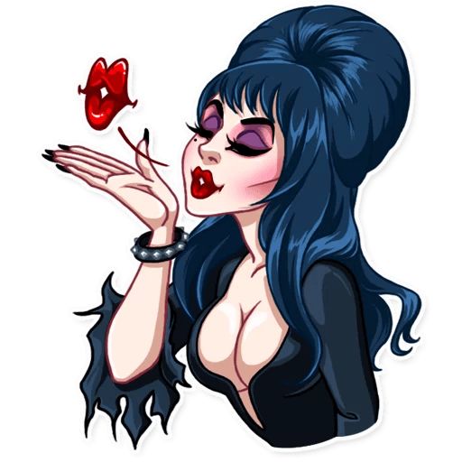 Sticker «Ms. Elvira-2»