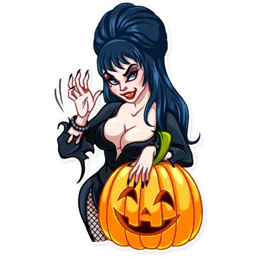 Sticker «Ms. Elvira-5»