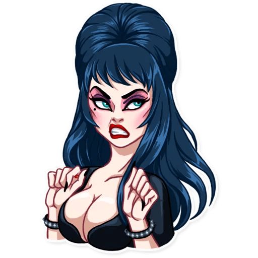 Sticker «Ms. Elvira-6»