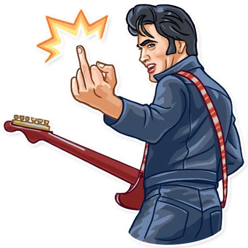 Sticker «Elvis Presley-10»
