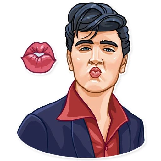 Sticker «Elvis Presley-2»