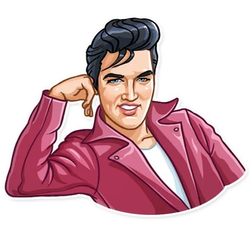 Sticker «Elvis Presley-6»