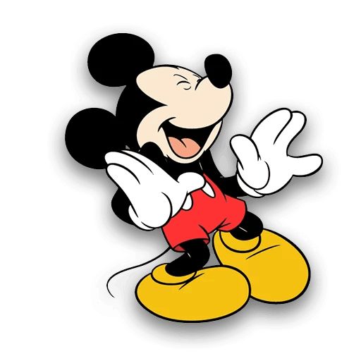 Sticker «Mickey and Minnie Mouse-11»