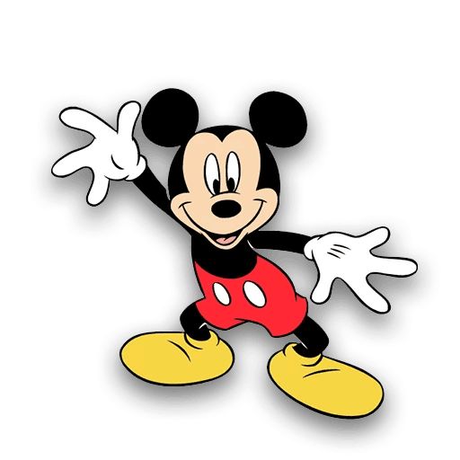 Sticker «Mickey and Minnie Mouse-2»