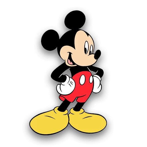 Sticker «Mickey and Minnie Mouse-3»