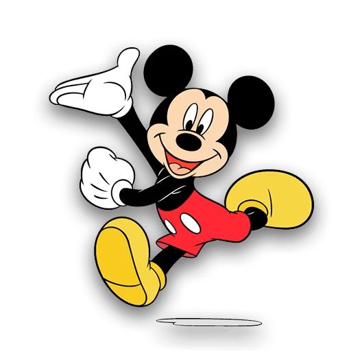Sticker «Mickey and Minnie Mouse-5»