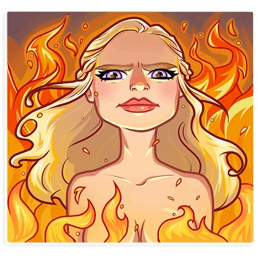 Sticker «Daenerys Targaryen-12»