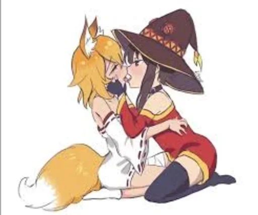 Sticker «The Helpful Fox Senko-san-3»