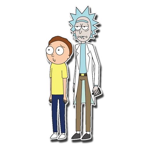 Sticker «Rick&Morty-7»