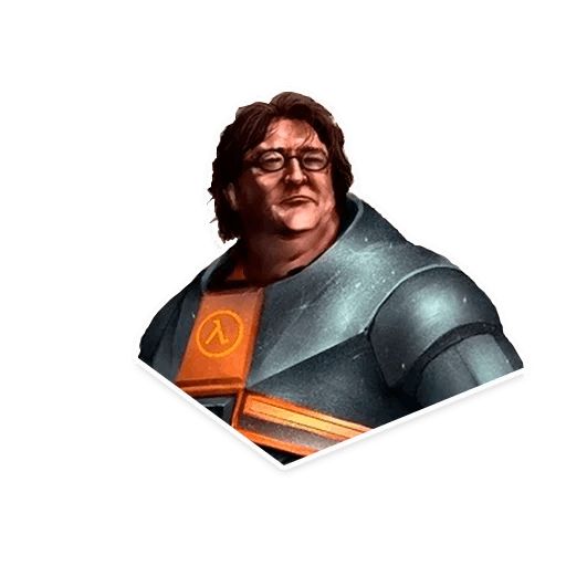 Sticker «Gabe Newell-10»