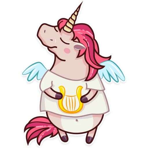 Sticker «Unicorn Stella-8»