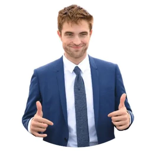 Sticker «Robert Pattinson-8»