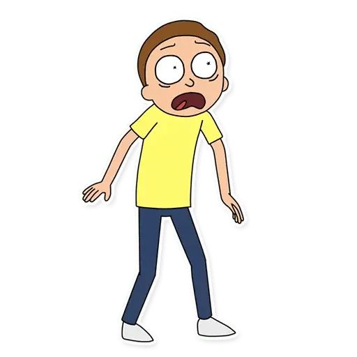 Sticker «Rick and Morty-11»