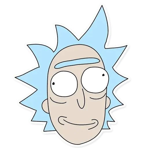 Sticker «Rick and Morty-3»