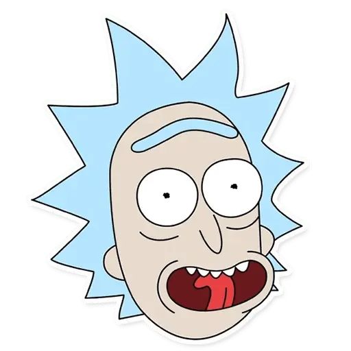 Sticker «Rick and Morty-4»