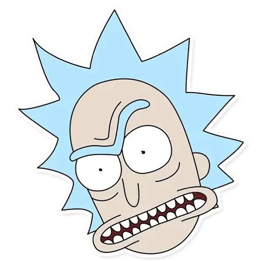 Sticker «Rick and Morty-6»