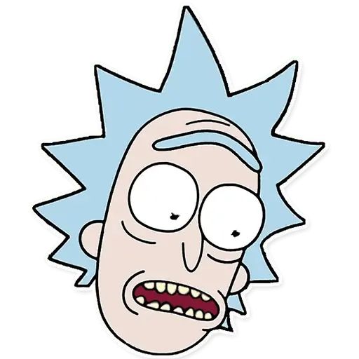 Sticker «Rick and Morty-7»