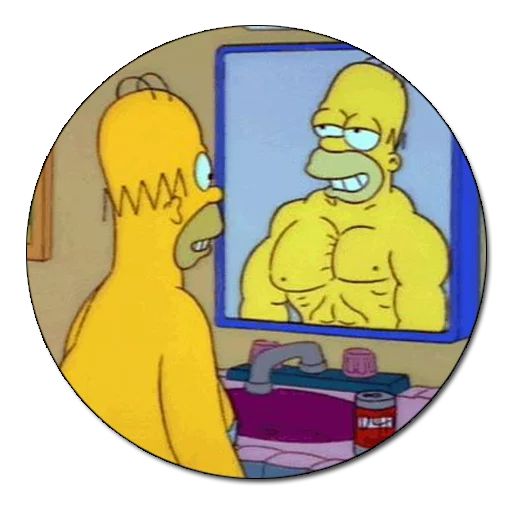 Sticker «The Simpsons-11»