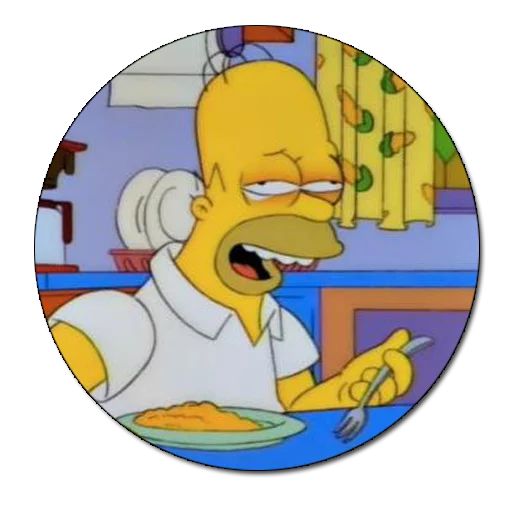 Sticker «The Simpsons-2»