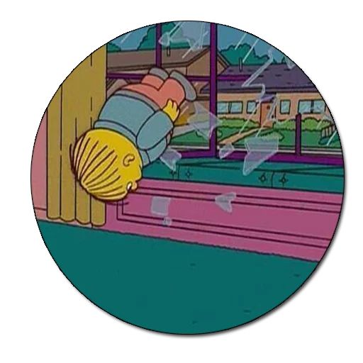 Sticker «The Simpsons-5»