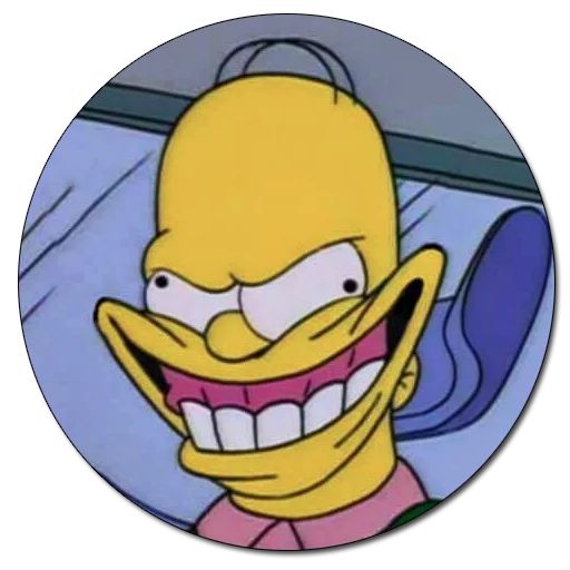 Sticker «The Simpsons-8»