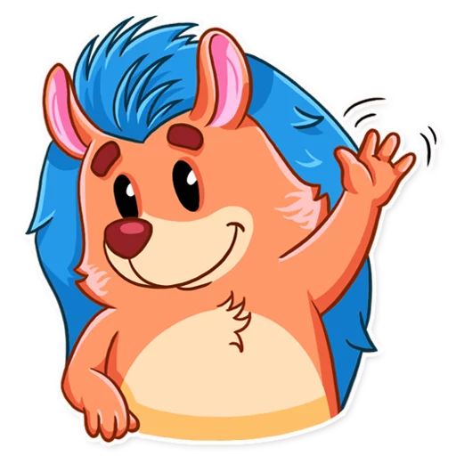 Sticker «Mr. Hedgehog-5»