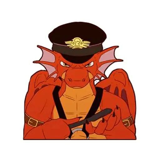 Sticker «Sechutan the Dragon-3»