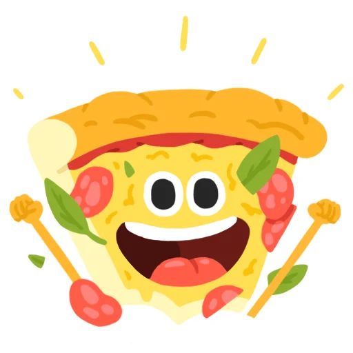 Sticker «Pizza-6»