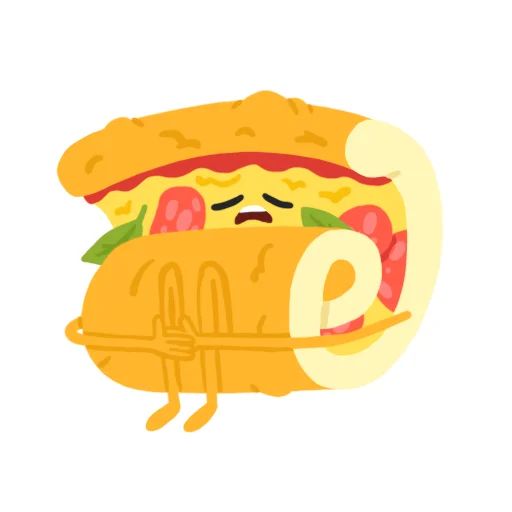 Sticker «Pizza-8»