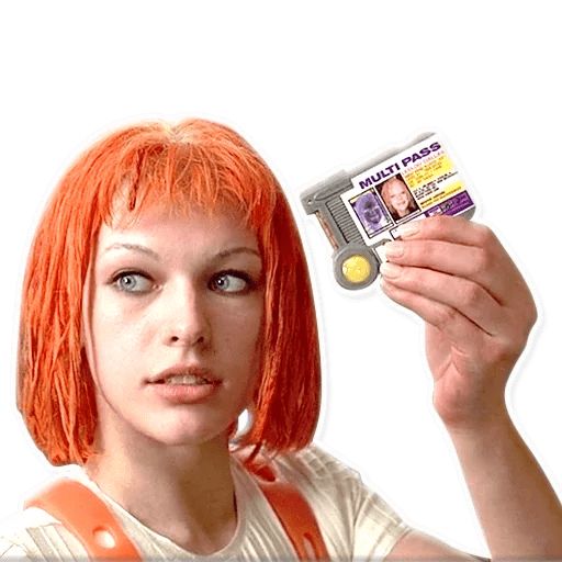 Sticker «The Fifth Element-1»