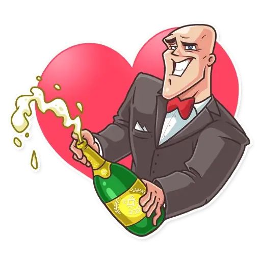 Sticker «Bald from Brotherhood-12»