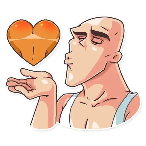 Sticker «Bald from Brotherhood-2»