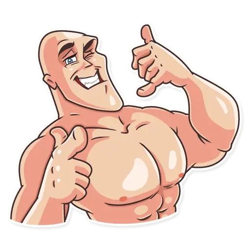 Sticker «Bald from Brotherhood-8»