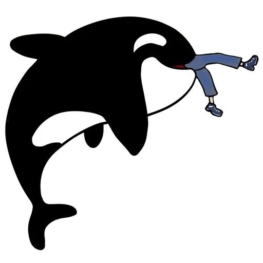 Sticker «Killer Whale-11»