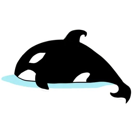 Sticker «Killer Whale-3»