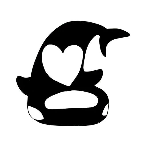 Sticker «Killer Whale-4»