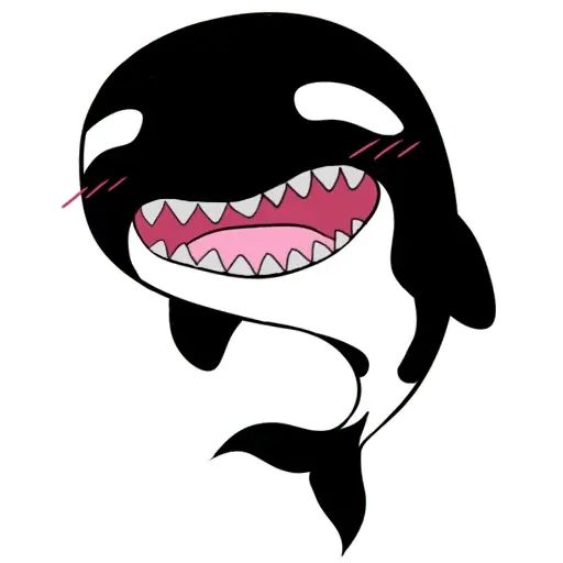 Sticker «Killer Whale-9»