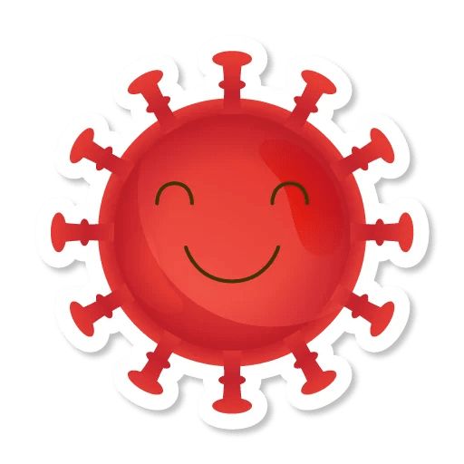 Sticker «Coronavirus-3»