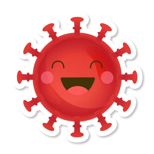 Sticker «Coronavirus-4»