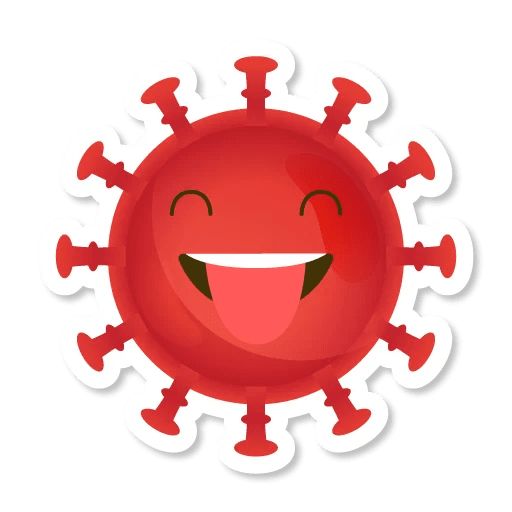 Sticker «Coronavirus-5»