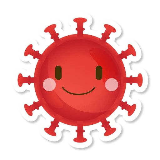 Sticker «Coronavirus-8»