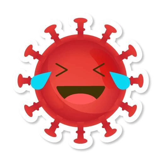 Sticker «Coronavirus-9»